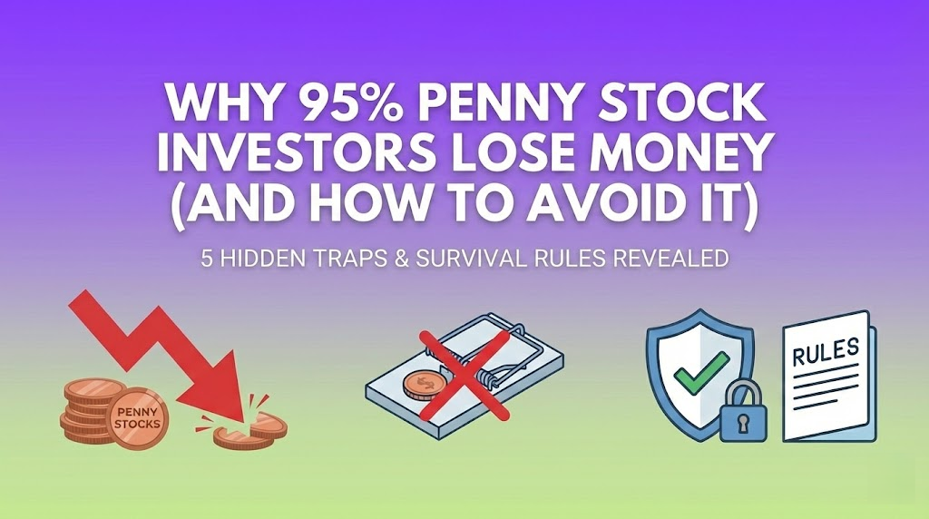 Why 95% Penny Stock Investors Lose Money (And How to Avoid It)