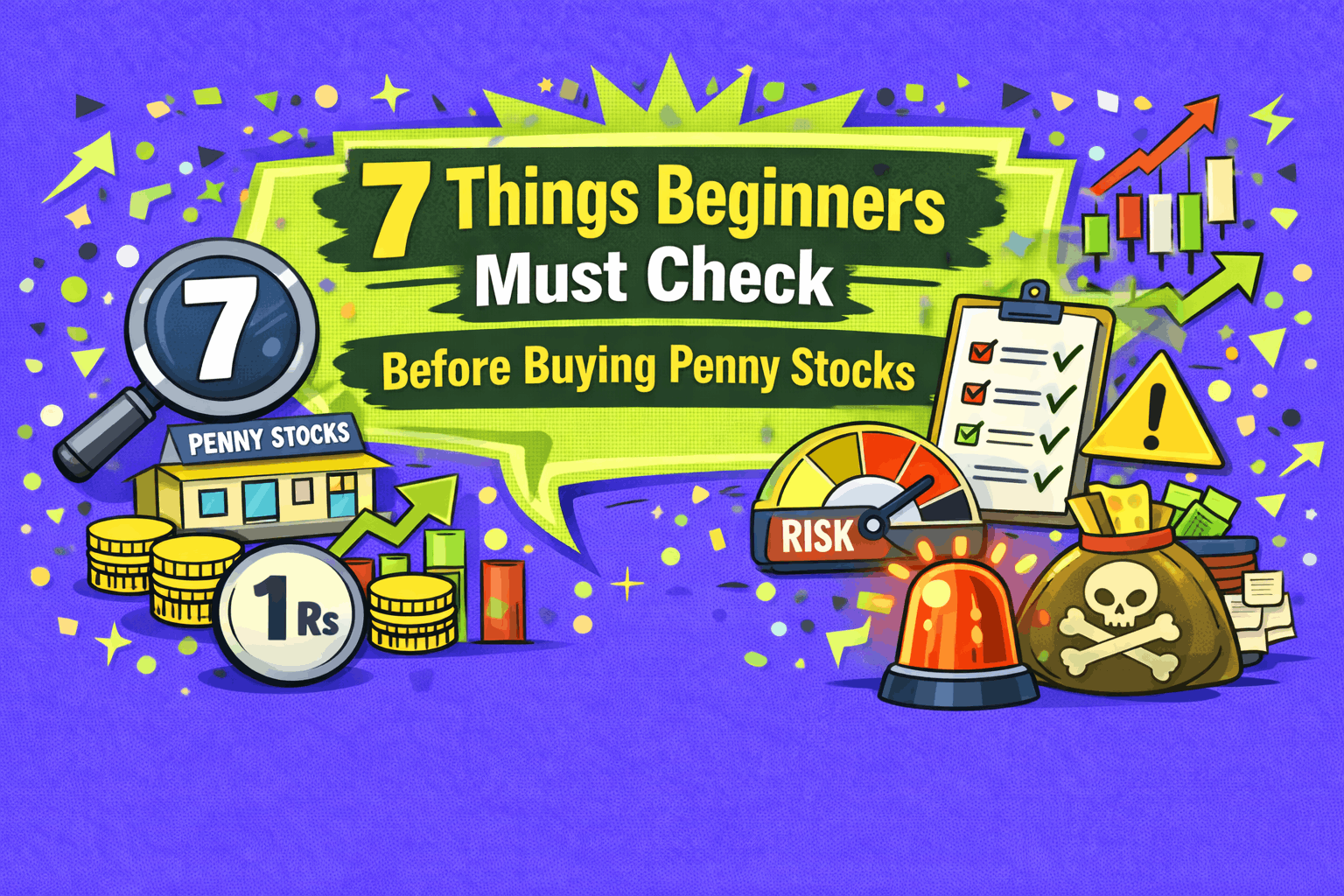 7 Things Beginners Must Check Before Buying Penny Stocks