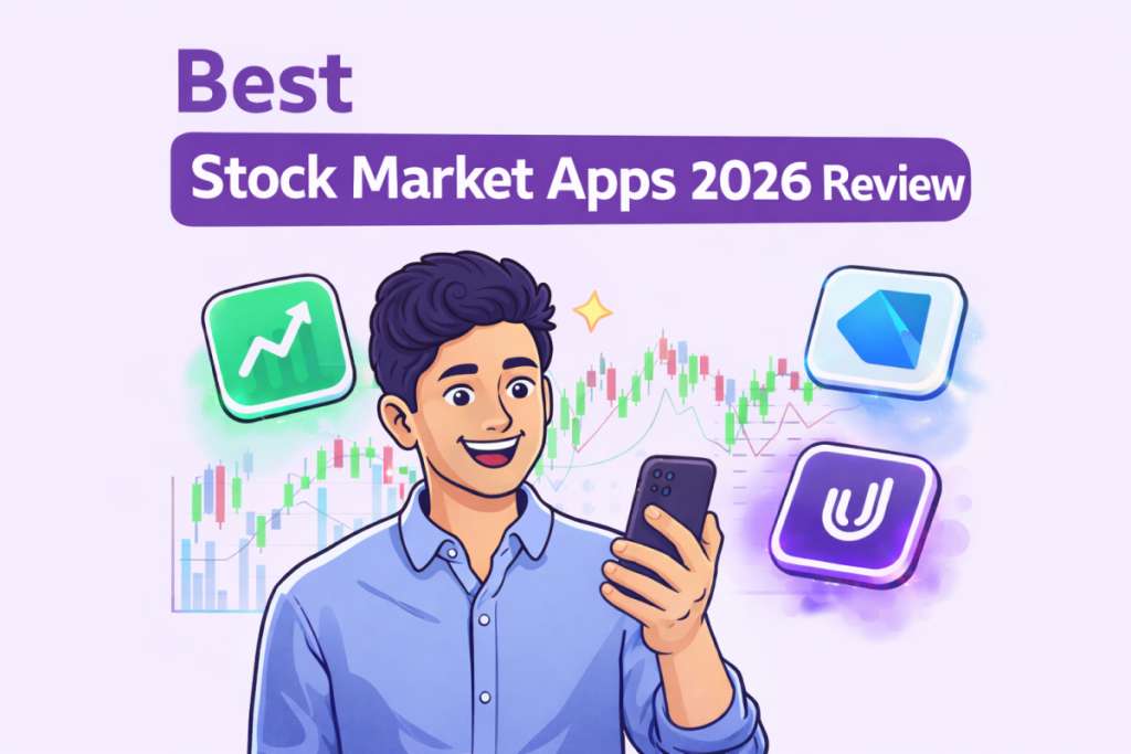 Best Stock Market Apps in India for Beginners (2026 Review)