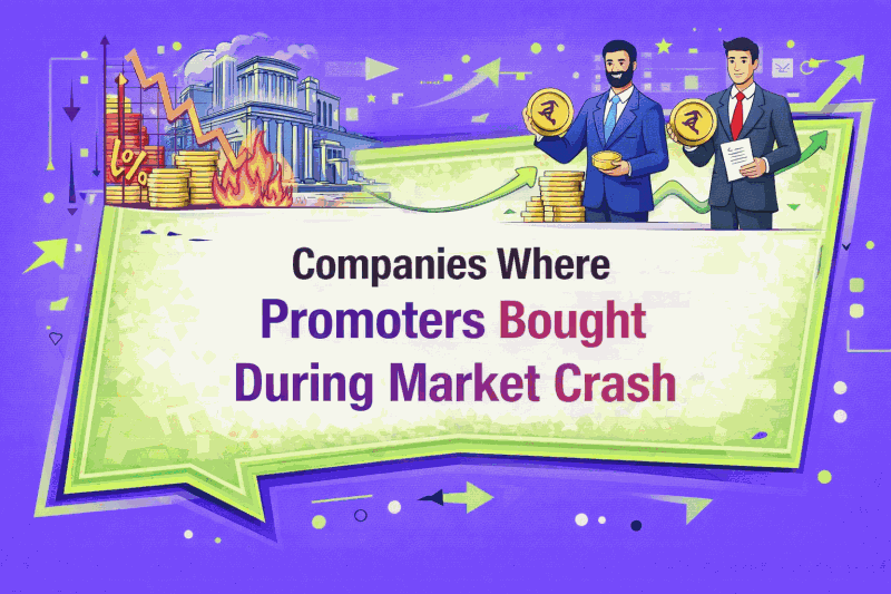 Companies Where Promoters Bought During Market Crash
