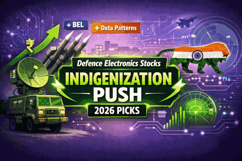 Defence Electronics Stocks Leading India's Indigenization Push (2026 Picks)