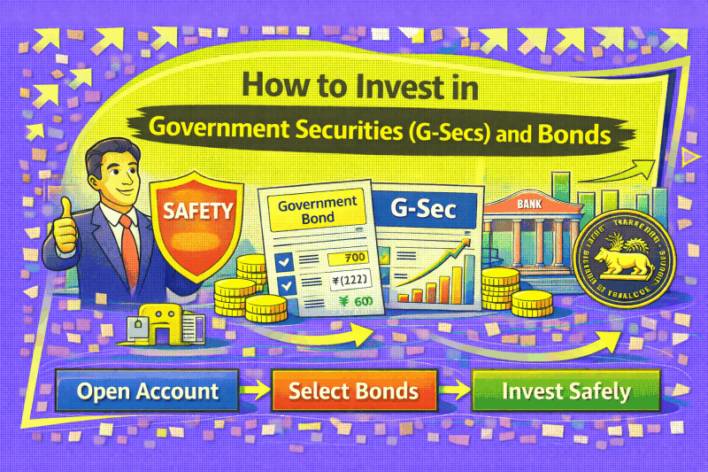 How to Invest in Government Securities (G-Secs) and Bonds for Safety