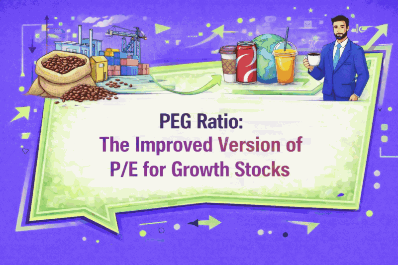 PEG Ratio: The Improved Version of P/E for Growth Stocks