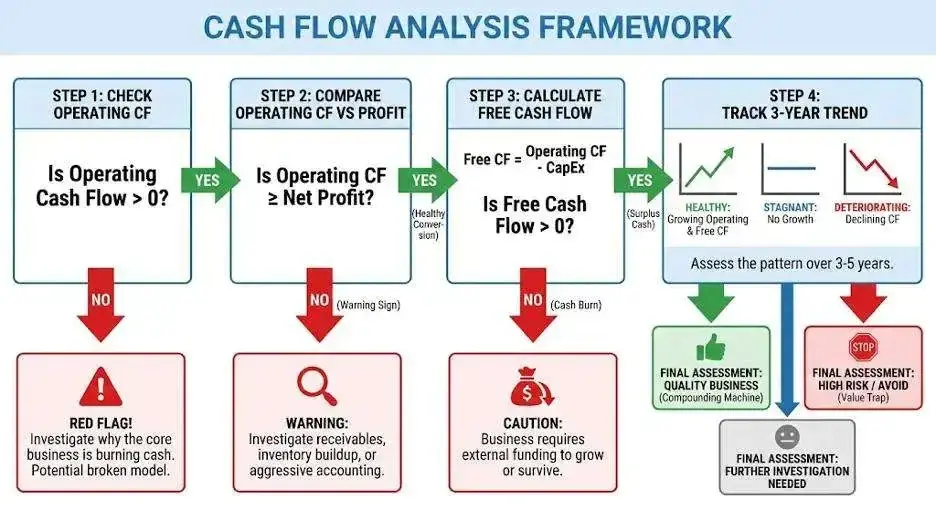 Cash flow analysis framework Cash flow analysis framework