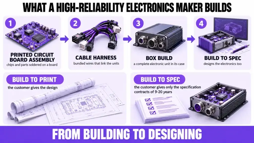 What a high-reliability electronics maker builds What a high-reliability electronics maker builds
