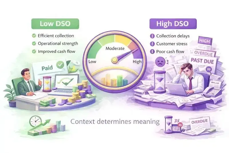 Low vs high dso Low vs high dso