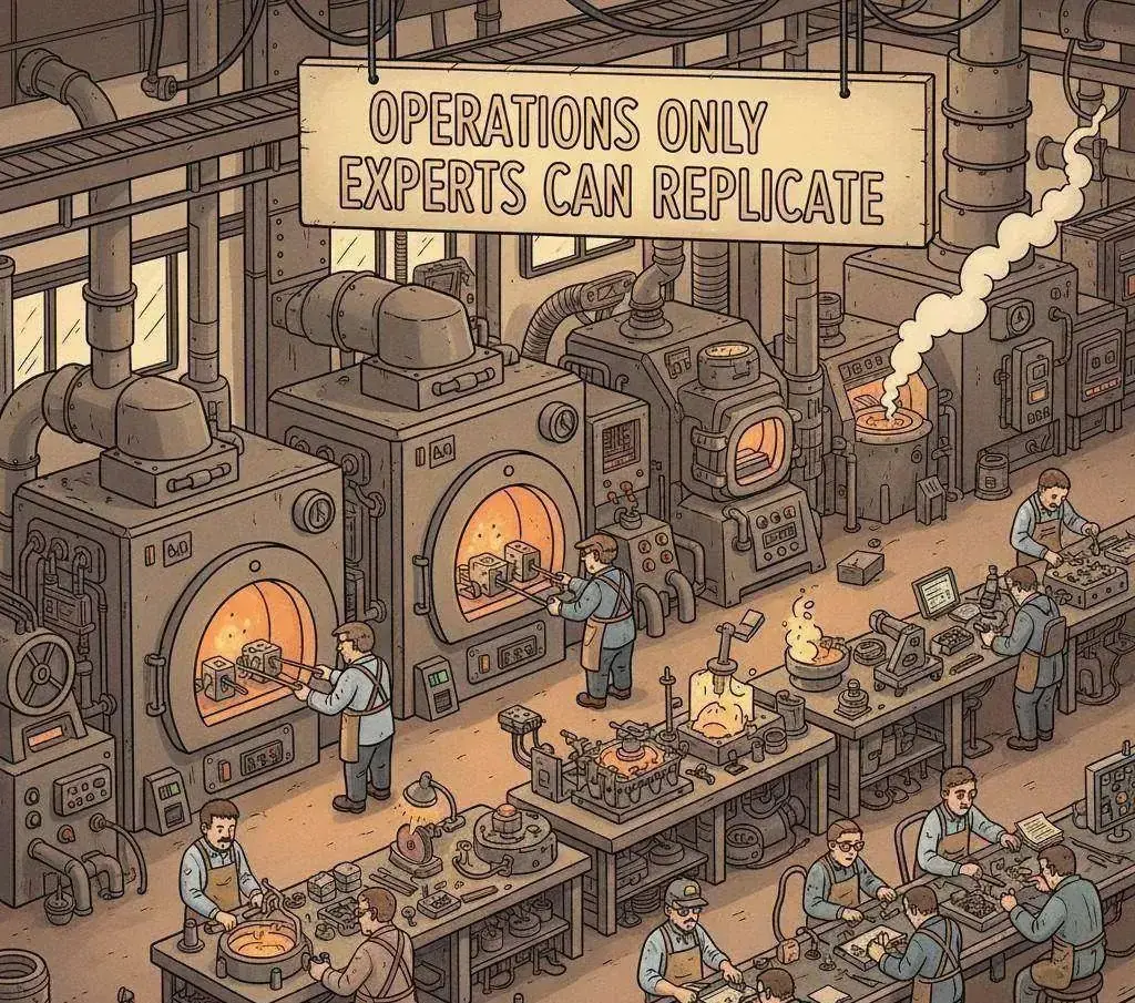 Operations only experts can replicat Operations only experts can replicat
