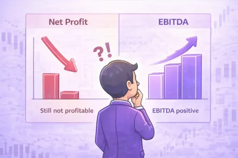 Net profit vs ebitda what it represents