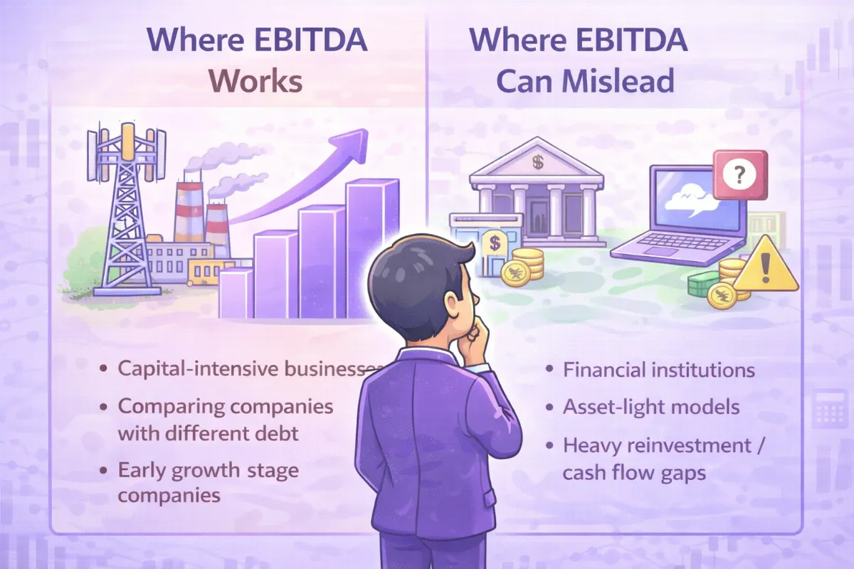 Where EBITDA works and where it can mislead