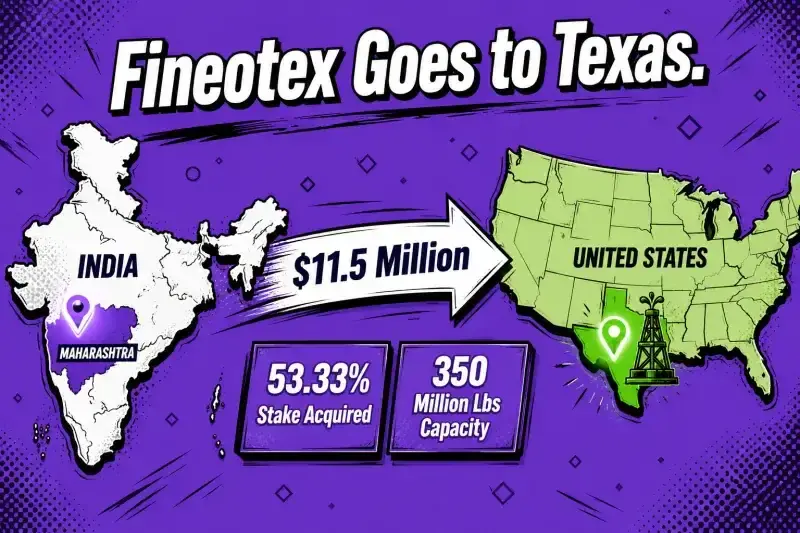 Fineotex CrudeChem acquisition Fineotex CrudeChem acquisition