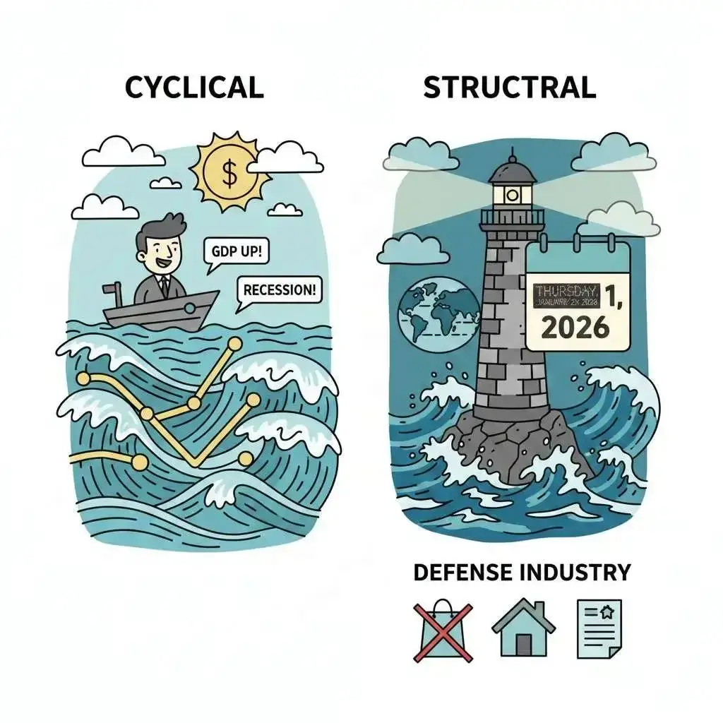 Cyclical vs structural sectors