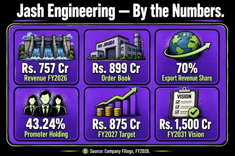 Jash Engineering financial snapshot
