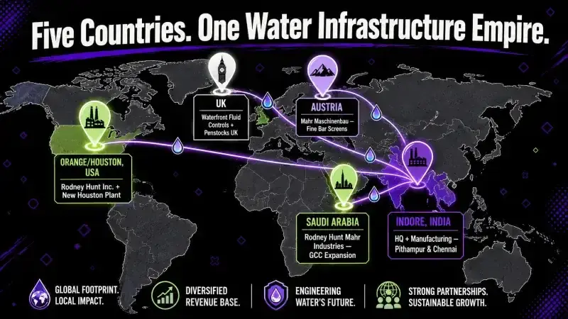 Jash Engineering global subsidiaries