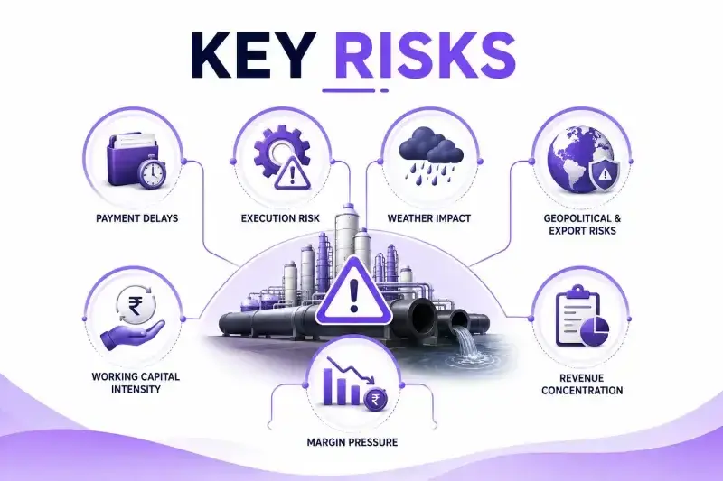 Key risks for Jindal SAW Key risks for Jindal SAW
