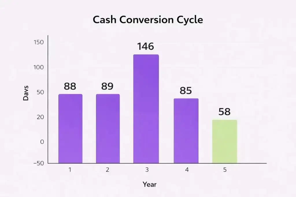 Cash conversoion cycle khazanchi jewellers Cash conversoion cycle khazanchi jewellers