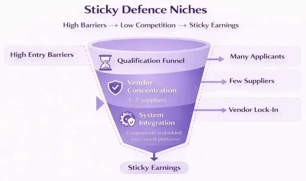 Krishna Defence: 1. A Niche Where Mistakes Are Costly — and Vendors Are Sticky Krishna Defence: 1. A Niche Where Mistakes Are Costly — and Vendors Are Sticky