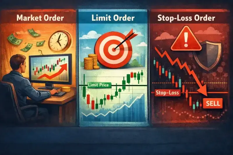 Market Order, Limit Order, Stop-Loss Order: Which One to Use and When? Market Order, Limit Order, Stop-Loss Order: Which One to Use and When?