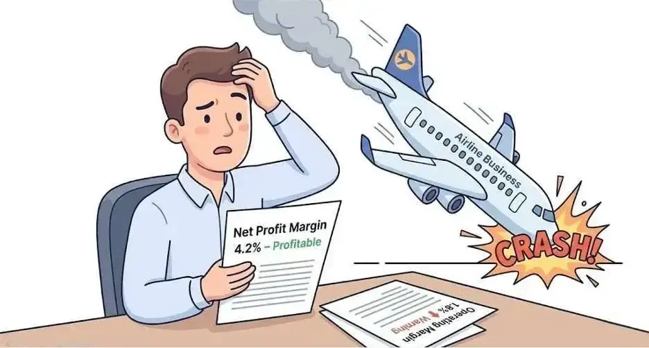 Misleading net profit margin