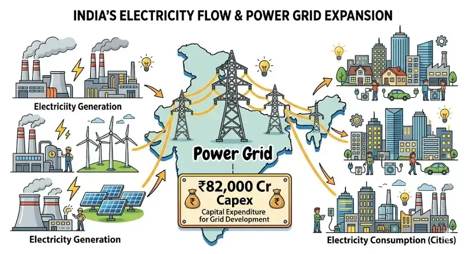Power grid expansion