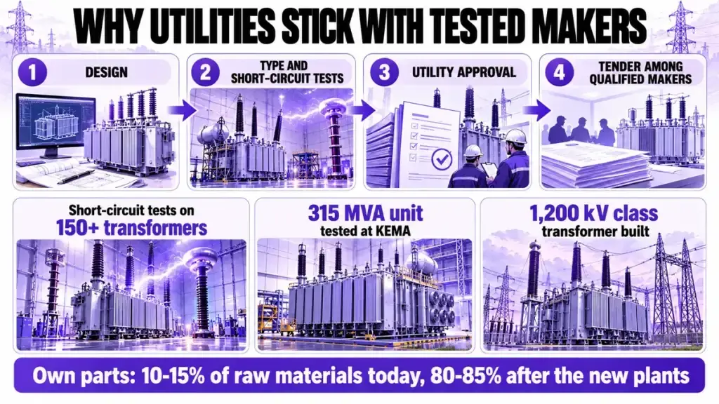 Why utilities stick with tested makers