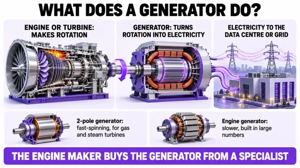 What does a generator do?
