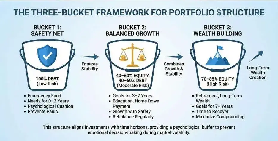 Three bucket framework Three bucket framework