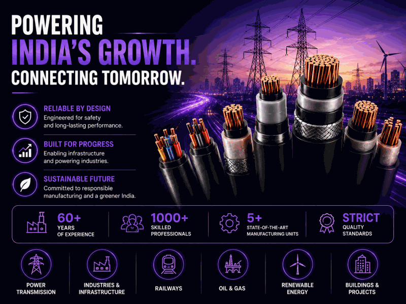 Universal Cables: EHV and power cables