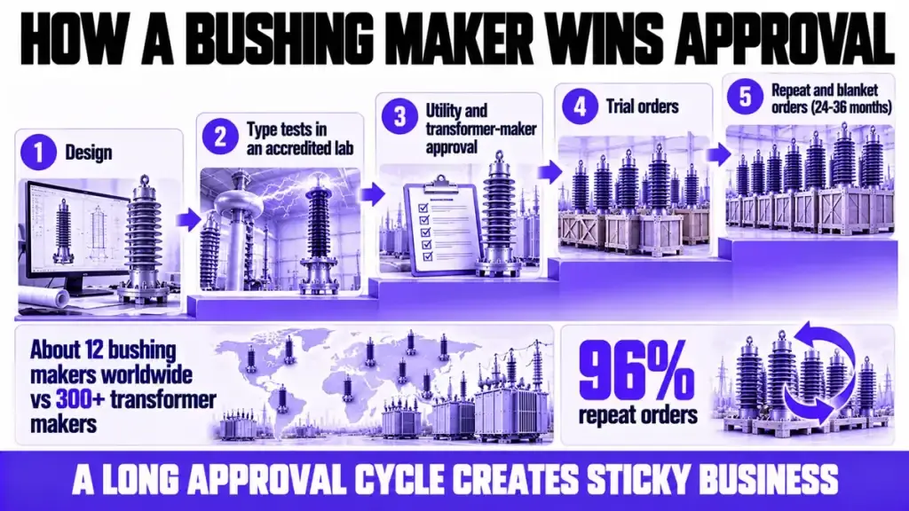 How a bushing maker wins approval How a bushing maker wins approval